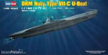 Hobby Boss 83505 - 1:350 German Navy Type VII-C U-Boat