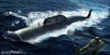Hobby Boss 83525 - Russian Navy SSN Akula Submarine