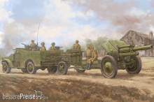 Hobby Boss 84537 - 1:35 M3A1 late version tow 122mm HowitzerM-30