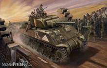 Hobby Boss 84802 - 1:48 U.S M4 TANK (Mid -Model)