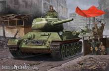 Hobby Boss 84809 - 1:48 RussianT-34/85(1944 angle-jointed turret) tank