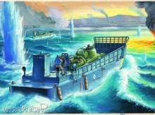 Hobby Boss 84817 - U.S. LCM-3 USN Vehicle Landing Craft