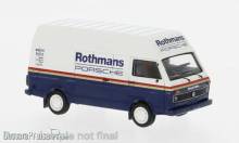 Brekina 34953 - Brekina, VW LT Hochraum-Kasten, 1975, Rothmans-Porsche, 1:87