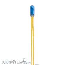 Viessmann 3500 - Glühlampen blau T3/4, á 2,3 mm, 12 V, 50 mA, 2 Kabel, 2 Stück