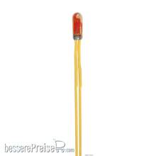 Viessmann 3502 - Glühlampen rot T3/4, á 2,3 mm, 12 V, 50 mA, 2 Kabel, 2 Stück