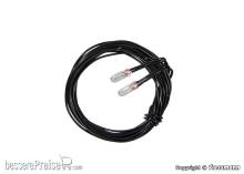Viessmann 3503 - Glühlampen klar T3/4, á 2,3 mm, 12 V, 50 mA, 2 Kabel, 2 Stück