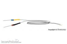 Viessmann 3562 - LED weiß mit angelöteten Kabeln, 5 Stück
