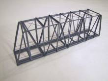 Hack Brücken 35800 - Kastenbrücke schräg 22,8cm, grau - Typ KT23S