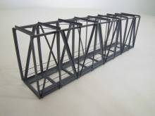 Hack Brücken 35820 - Kastenbrücke gerade 22,8cm, grau - Typ KT23R