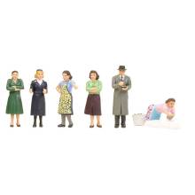 Bachmann 36-406 - Suburban Street Scene