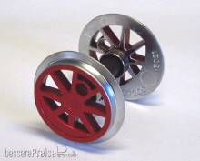 Piko 36076 - G Radsatz mit Zahnrad + Kugellager für BR 80 rot
