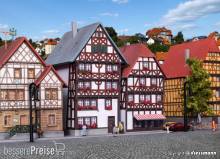 Kibri 36404 - Spur Z Fachwerkhäuser Fritzlar, 2 Stück