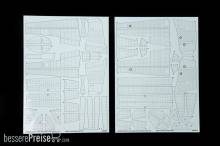 Eduard Accessories ER48003 - 1:48 P-38J raised rivets & surface details for TAMIYA