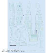 Eduard Accessories ER48005 - 1:48 Su-25 raised rivets & surface details for ZVEZDA