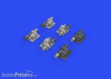 Eduard Accessories 653003 - 1:350 USN electric ship winches PRINT 1/350