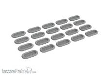 Eduard Accessories 653006 - 1:350 Carley float for 10 people Type 2 PRINT 1/350