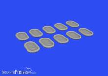 Eduard Accessories 653013 - 1:350 Carley float for 40 people - Type 1 PRINT