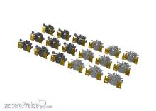 Eduard Accessories 653021 - IJN Type 96 25mm AA gun (triple) PRINT