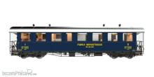 ESU 36641 - Plattformwagen, Pullman IIm, ABD 4554 DFB, blau, Ep V/VI, Vorbildzustand um 2008, mit digitaler Beleuchtung