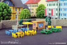 Kibri 36694 - Spur Z Deko-Set am Brunnen