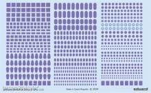 Eduard Accessories ER72004 - 1:72 Surface panels 1/72