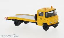 Brekina 36738 - Brekina, Mercedes L 608 D Abschleppwagen, 1968, DBP - altes Posthorn, 1:87