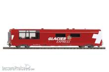 Bemo 3689132 - RhB WRp 3832 Servicewagen ´Glacier Express´