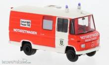 Brekina 36935 - Mercedes L 508 RTW Hattingen,