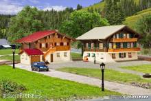 Kibri 37034 - Spur N Chalet Lenk, 2 Stück