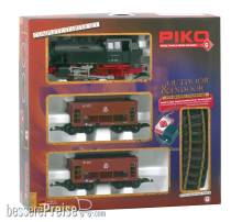 Piko 37100 - G Start-Set Güterzug BR 80 + 2 Schüttgutwagen