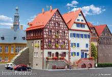 Kibri 37368 - Spur N Fachwerkhaus an der Stadtmauer, 2 Stück
