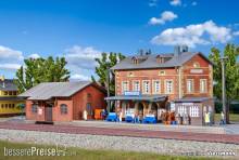 Kibri 37396 - Spur N Bahnhof Rauenstein mit Güterschuppen