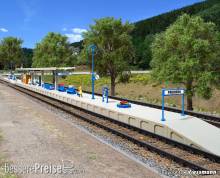 Kibri 37503 - Spur N Bahnsteig Freiberg