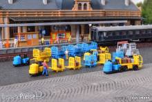 Kibri 37530 - Spur N Deko-Set Gepäckwagen