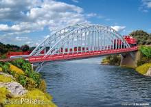 Kibri 37669 - Spur N/Z Weser-Brücke, ein- oder zweigleisiger Aufbau möglich