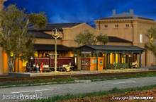 Kibri 37754 - Spur N Bahnsteig mit LED-Beleuchtung Funktionsbausatz