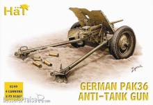 HäT 378149 - 1/72 Deutsche PAK 36