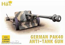 HäT 378150 - 1/72 Deutsche PAK 40