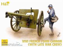 HäT 378161 - 1/72 Französische Artillerie mit 7,5 cm Kanone