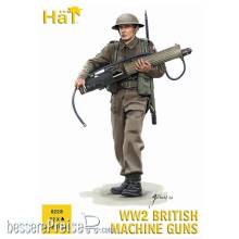 HäT 378228 - 1/72 WWII Britische Soldaten mit Maschinengewehr