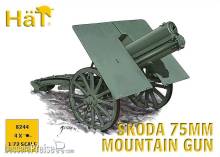 HäT 378244 - 1/72 Österreichisches 75 mm Skoda Berggeschütz