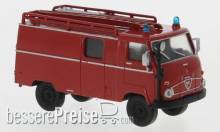 Brekina 38100 - Faun F 24 LF 8, rot/schwarz, 1960