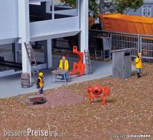 Kibri 38140 - Spur H0 Deko-Set Baustellenzubehör