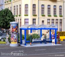 Kibri 38142 - Spur H0 Deko-Set Bushaltestelle