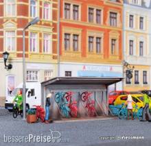 Kibri 38143 - Spur H0 Deko-Set Fahrradständer