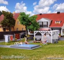 Kibri 38148 - Spur H0 Deko-Set Garten und Terrasse