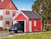 Kibri 38150 - Spur H0 Deko-Set Gartenhaus / Garage
