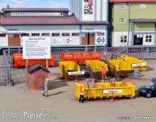 Kibri 38155 - Spur H0 Deko-Set Wertstoffhof
