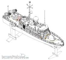 Hobby Boss 382005 - 1/200 PHM 1 USS Pegasus