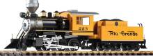 Piko 38237 - G Dampflok mit Tender Mogul D&RGW (inkl. Sound+Dampf)